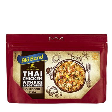 Thaikyckling med ris och grönsaker