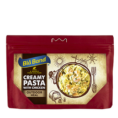 Krämig pasta med kyckling