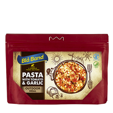 Pasta med tomat och vitlök