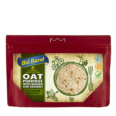 Havregröt med mango och kokos