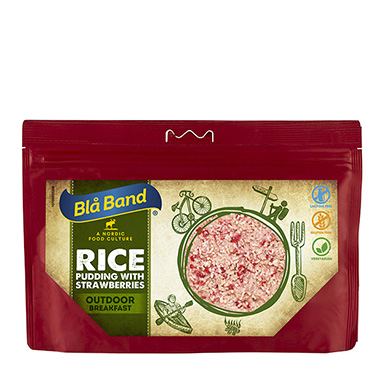 Risgrynsgröt med jordgubb